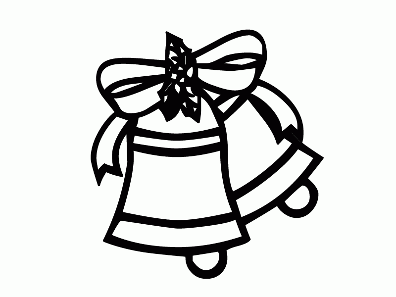 simple bows Colouring Pages