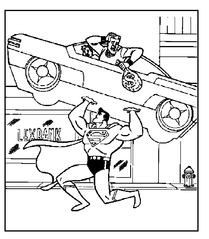 Printable Superhero Coloring Pages Free | HelloColoring.com 