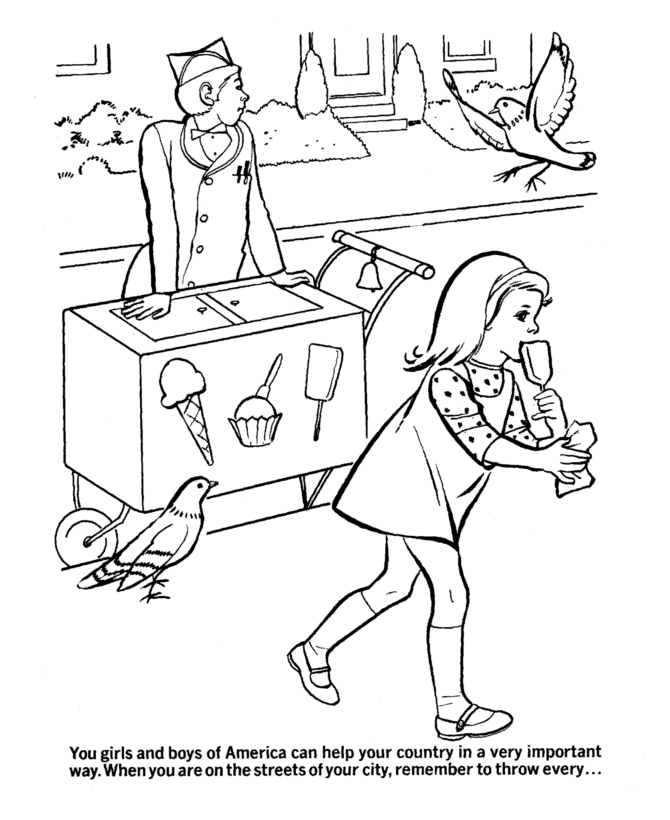 Earth Day Coloring Pages - Urban environmental awareness Coloring ...