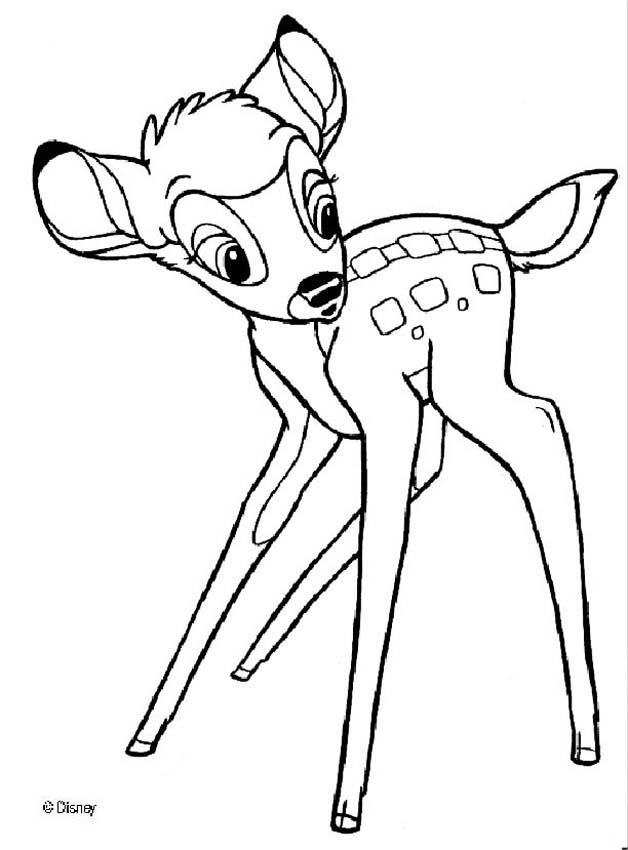 BAMBI coloring pages - Bambi 40