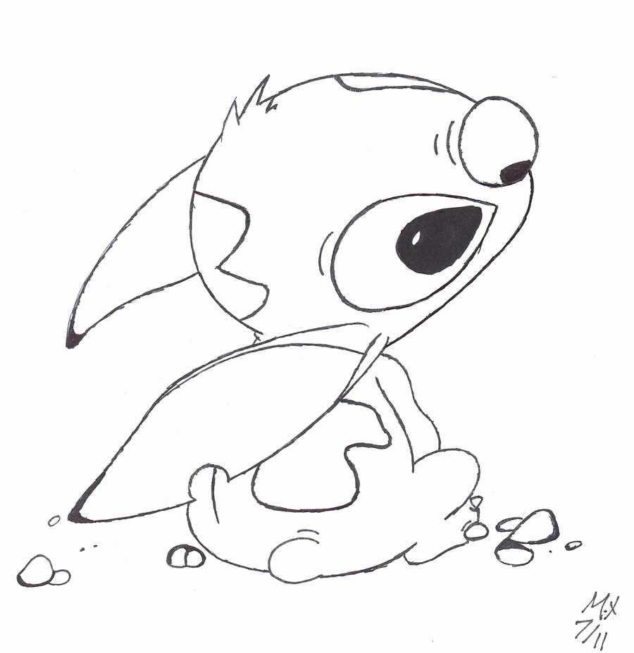 Gambar Free Printable Lilo Stitch Coloring Pages Kids 6565 Baby di ...