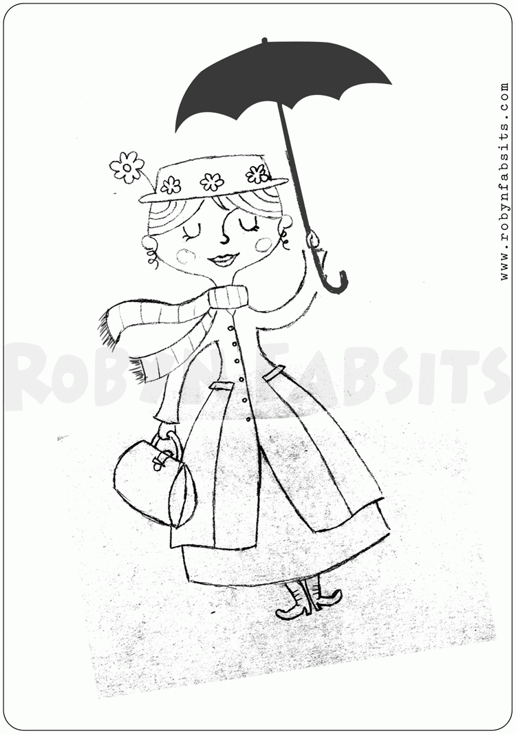 11 Pics of Mary Poppins Disney Coloring Pages Free Printable ...