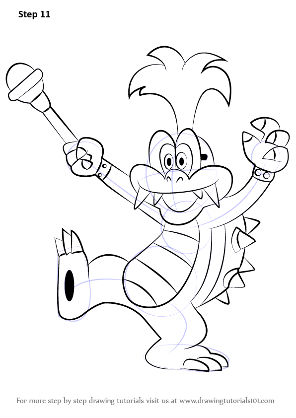 Koopaling Coloring Pages - Coloring Pages Kids