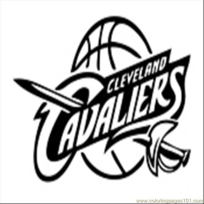 Cleveland Cavaliers Coloring Pages | Cleveland cavaliers, Coloring ...