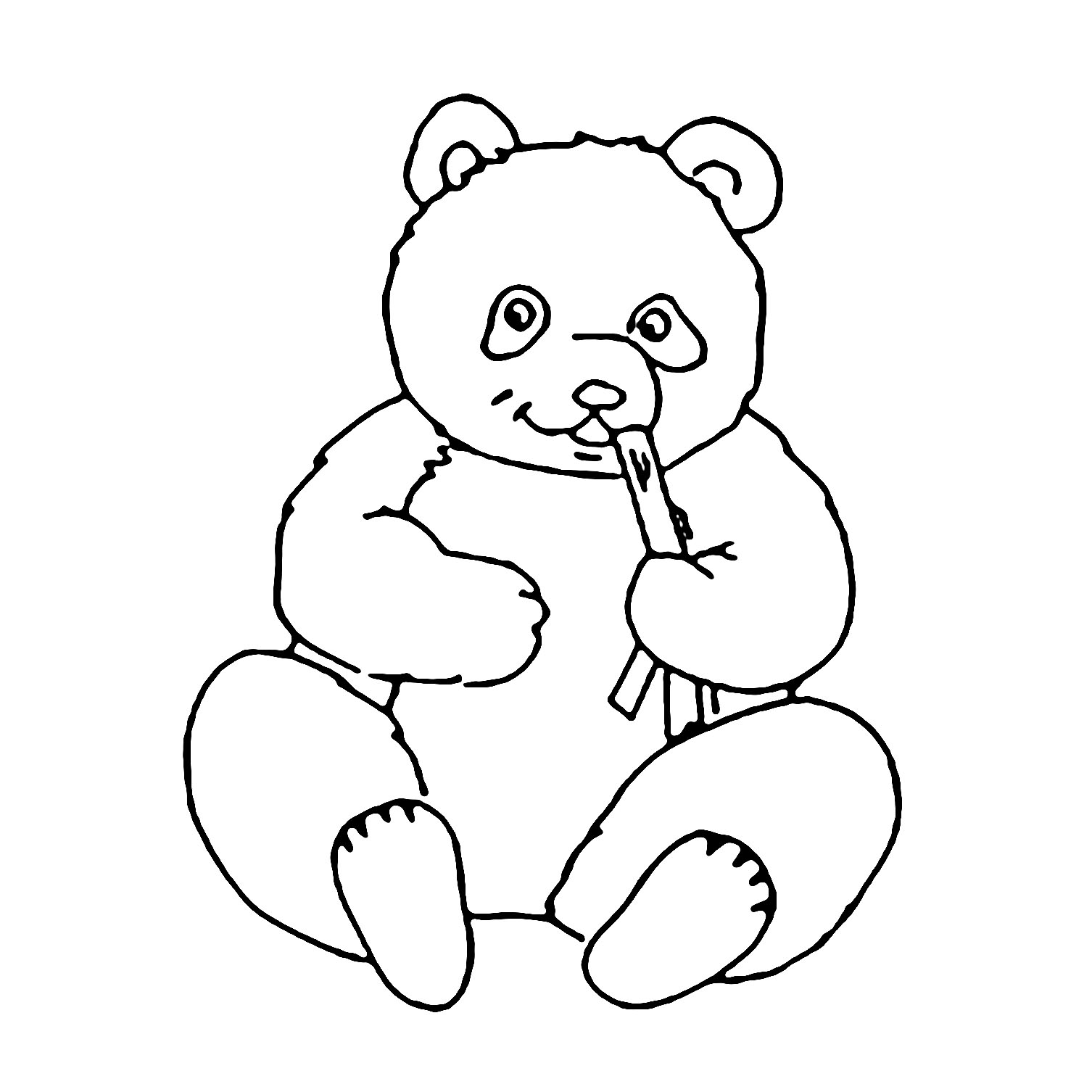 Pandas to print - Pandas Kids Coloring Pages