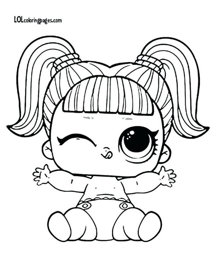 New Lol Doll Coloring Pages - TSgos.com