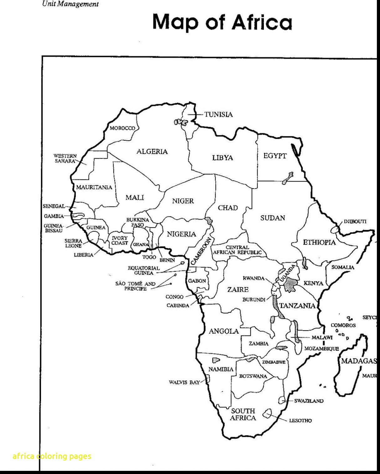Africa Coloring Pages at GetDrawings | Free download