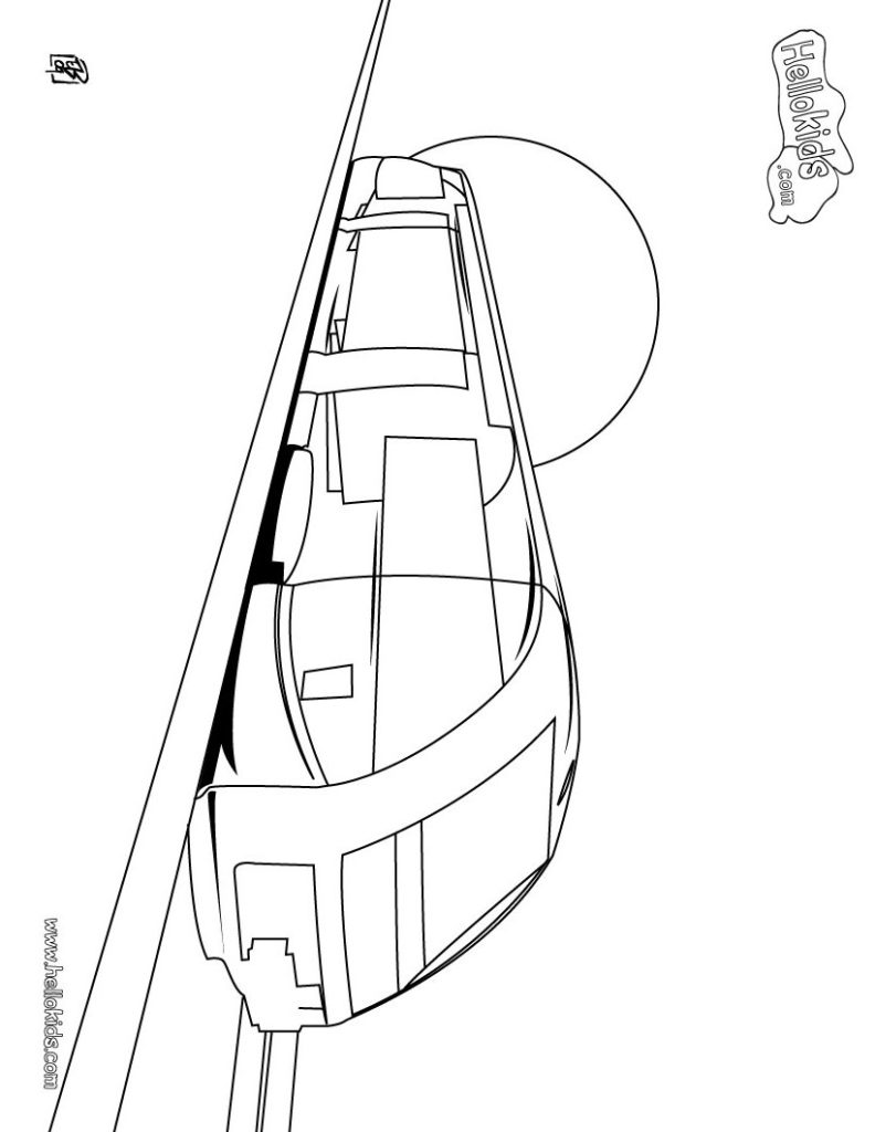 Subway Train Coloring Pages at GetDrawings | Free download