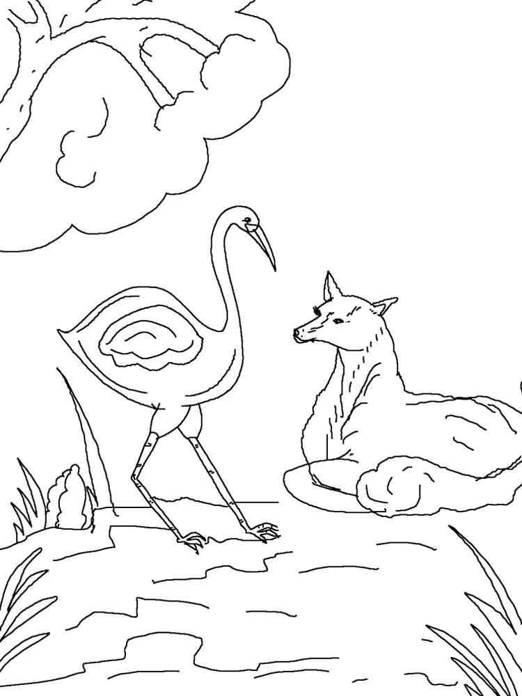 Stork coloring pages. Download and print Stork coloring pages