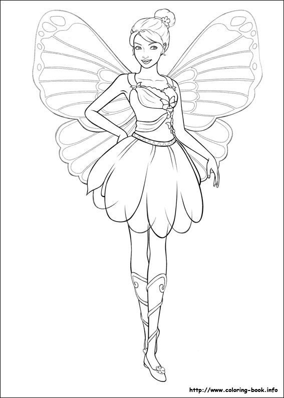 barbie-fairytopia-colouring-pages | Free Coloring Pages on Masivy ...