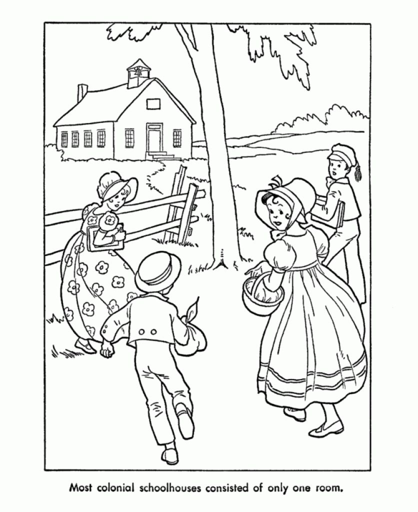 Little House On The Prairie Coloring Pages For Existing Household Coloring Home