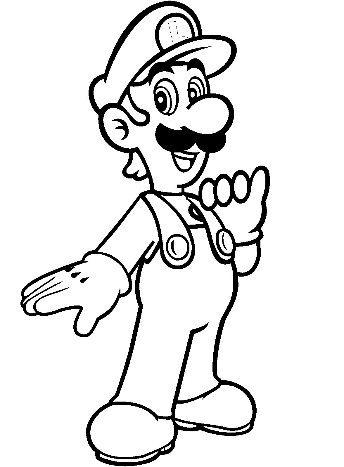 Super Mario Bros Coloring Pages - Coloring Pages For Kids And Adults