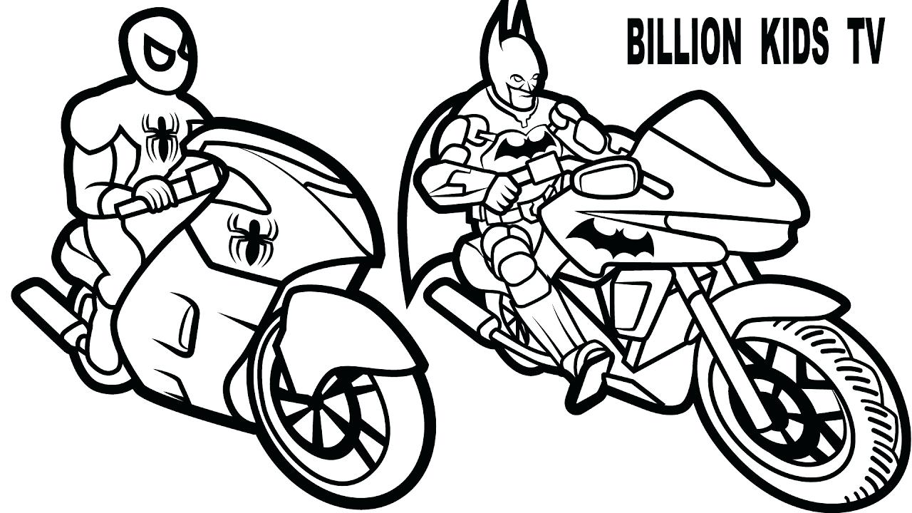 Download Motor Bike Coloring Pages - Coloring Home