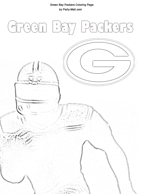 Green Bay Packers Coloring Pages - Coloring Home