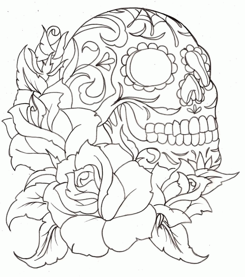 coloring ~ Free Printable Tattoo Adult Coloring Pages For ...