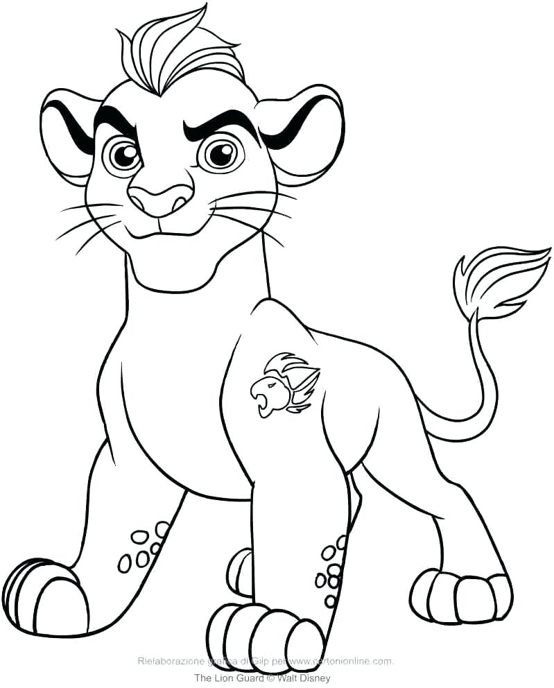 The Lion Guard Coloring Pages - Coloring Home