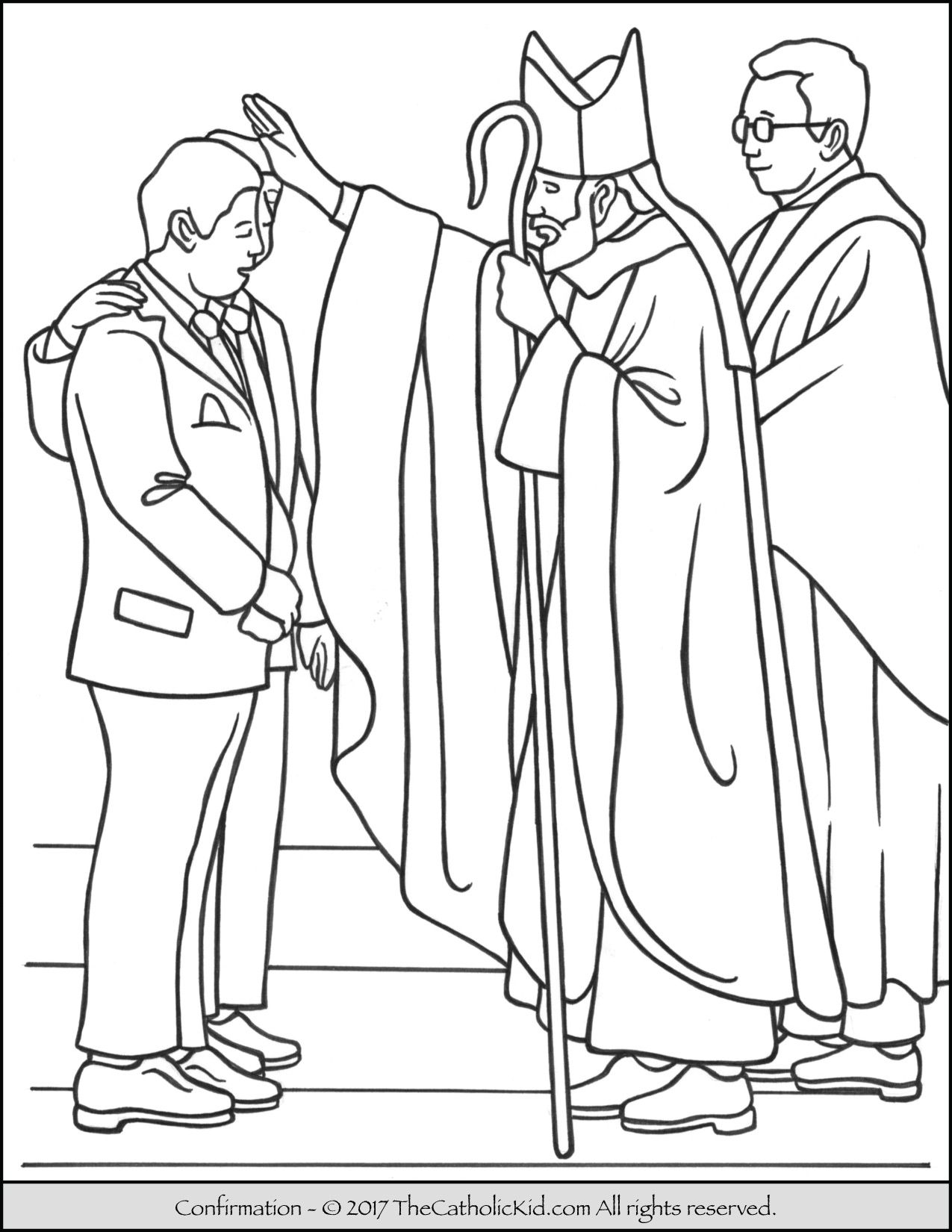 catholic sacraments for kids coloring pages