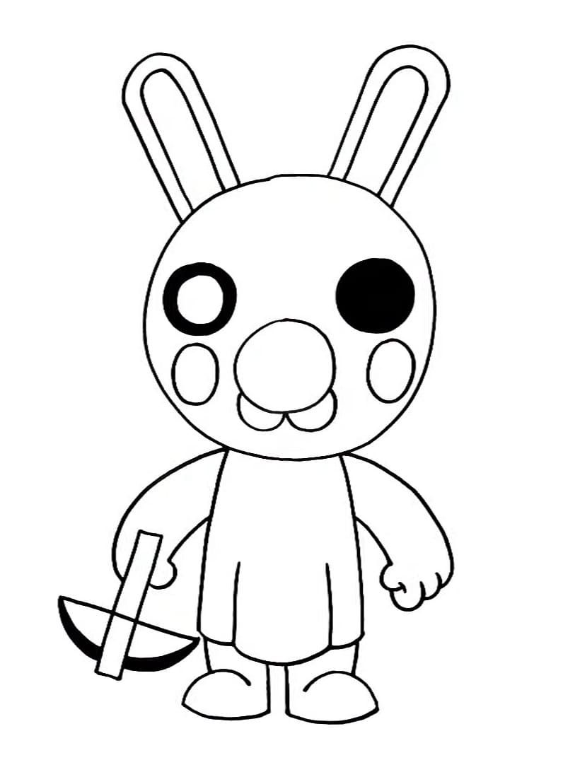 Coloring Pages Roblox. Piggy, Adopt Me And Others. Print For Free ...