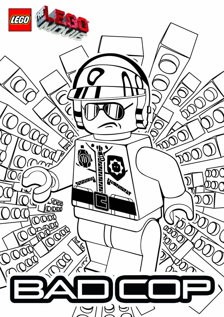 Cute Lego Movie 2 Coloring Pages 