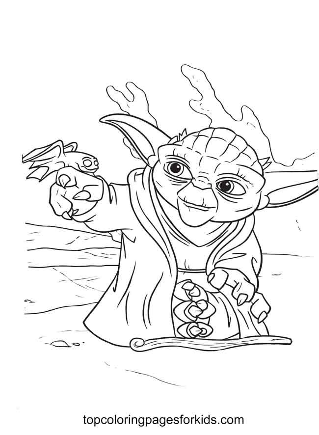 13 Free Printable Baby Yoda Coloring Pages For Kids | by  topcoloringpagesforkids | Medium