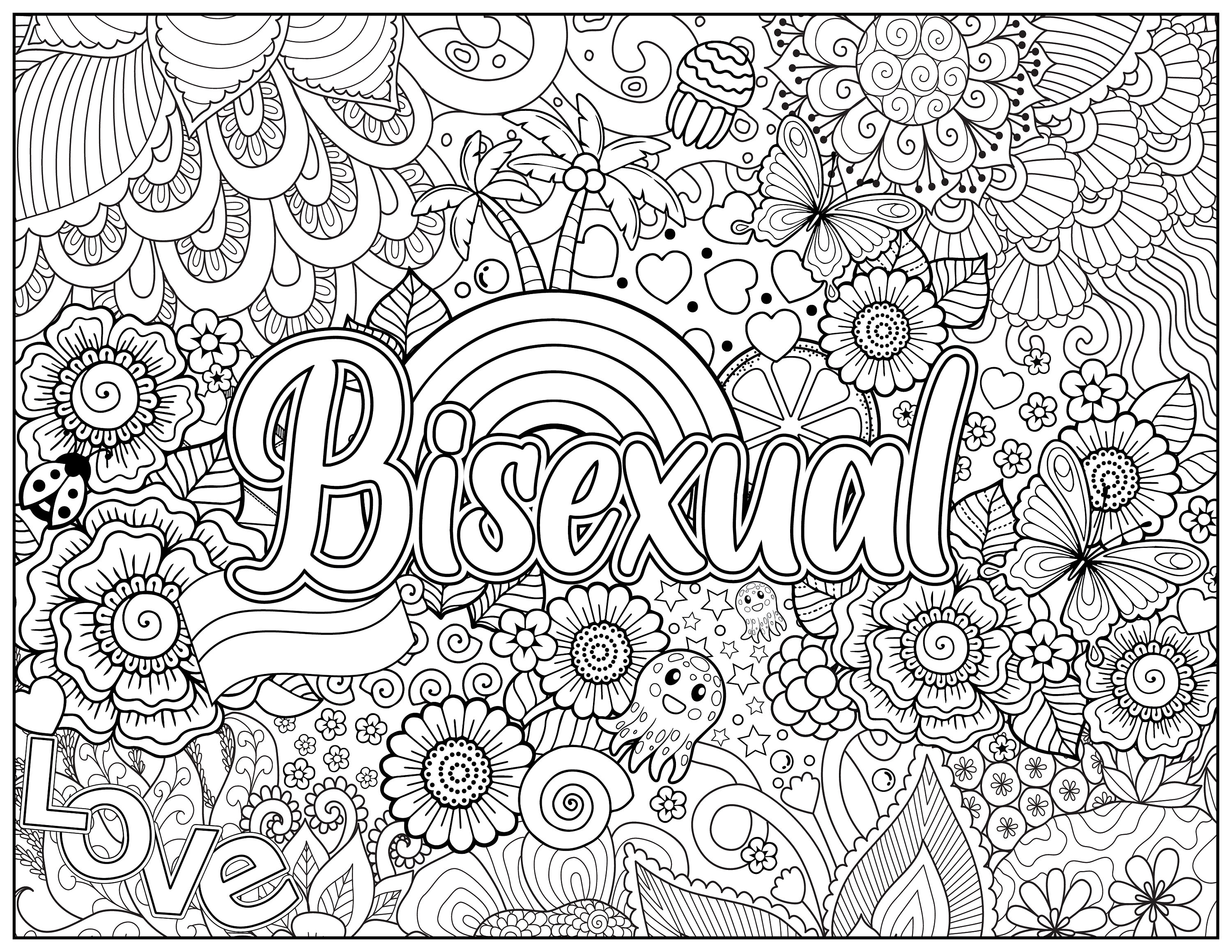 Pride Colouring Pride Coloring Printable Colouring Page - Etsy