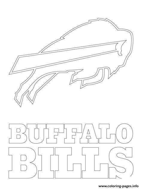 Buffalo Bills Colouring Pages - Free Colouring Pages