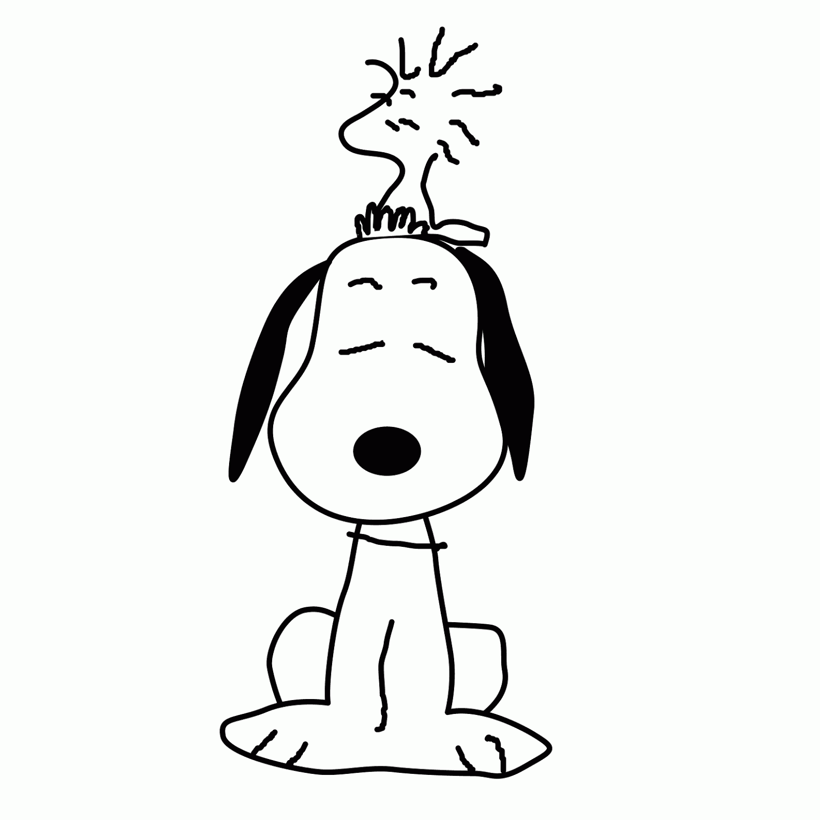 Coloring Pages: Snoopy Coloring Pages Free and Printable