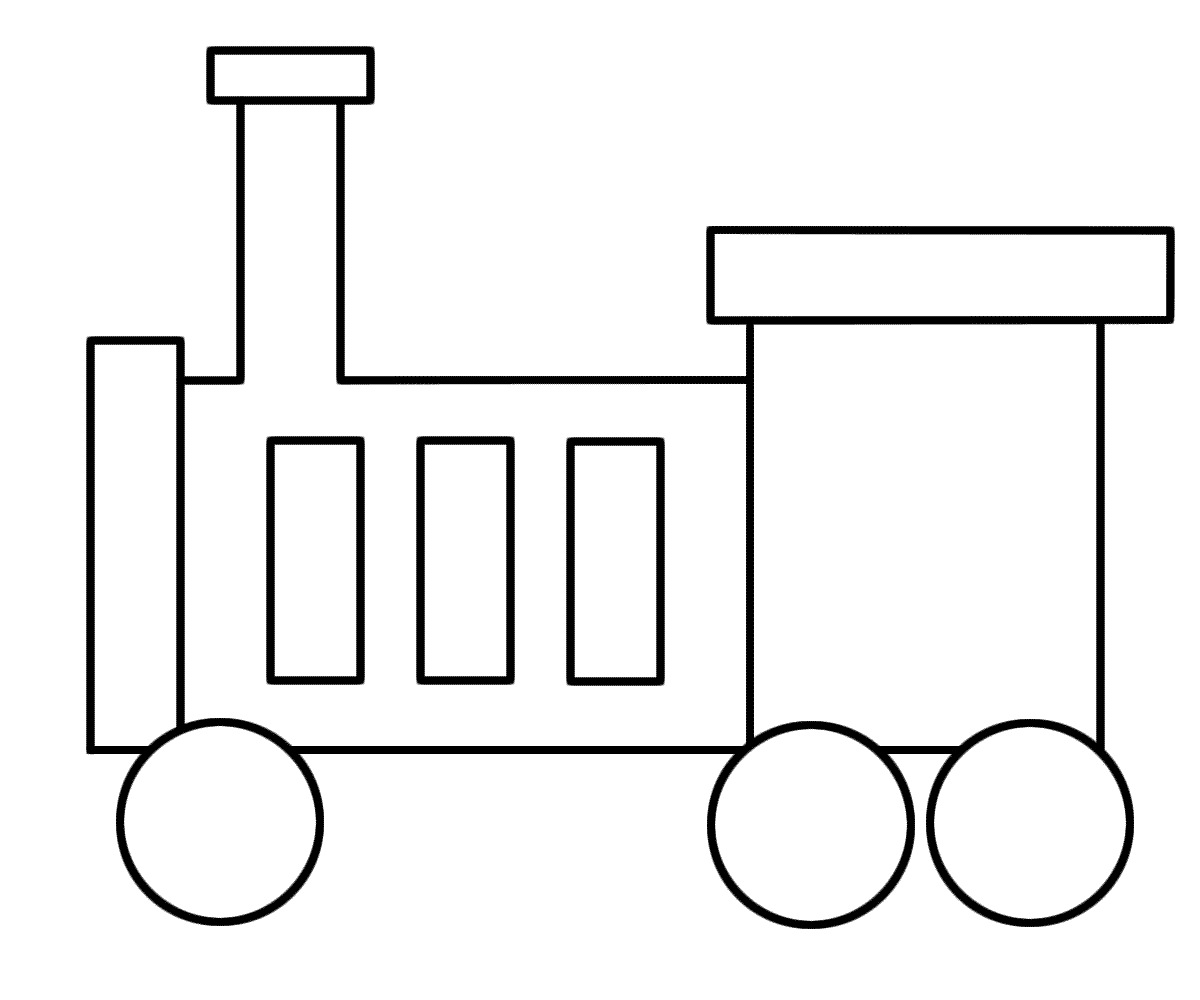 Printable Train Pictures To Color for Pinterest