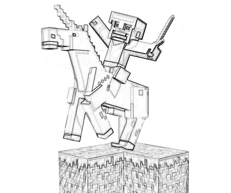 10 Pics of Minecraft Coloring Pages Drawings - Minecraft Coloring ...