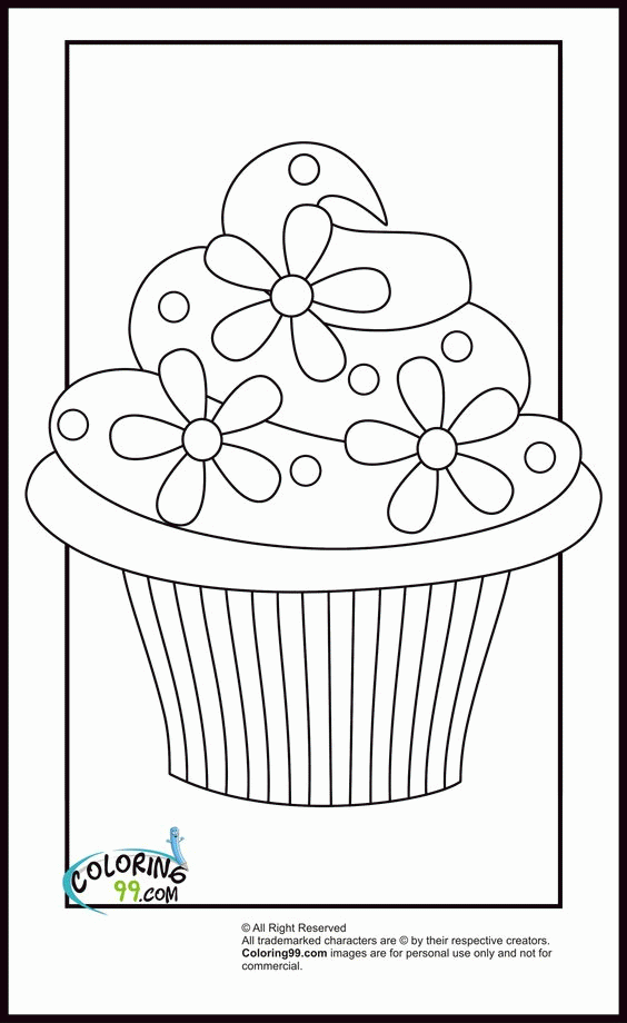 Cupcake Coloring Pages | free printable cupcake coloring pages ...
