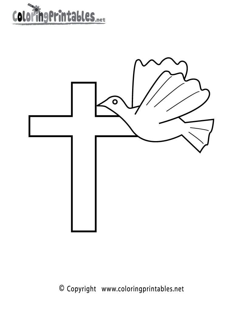 Free Printable Religion Coloring Pages - Christian, Jewish Printables