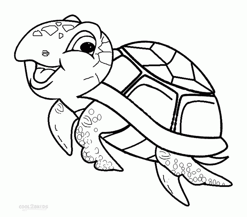 sea turtle coloring pages printable. convenient turtle coloring ...