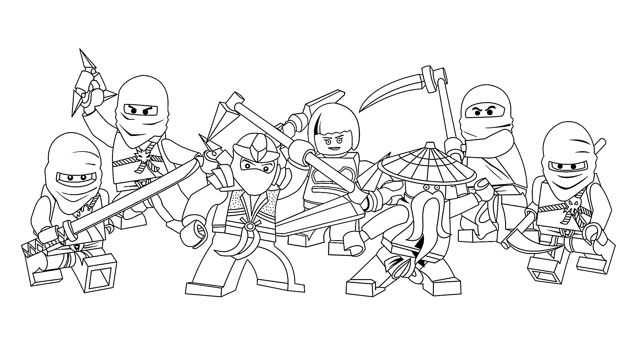 Lego Ninjago Printable Coloring Pages   Free Coloring Pages ...