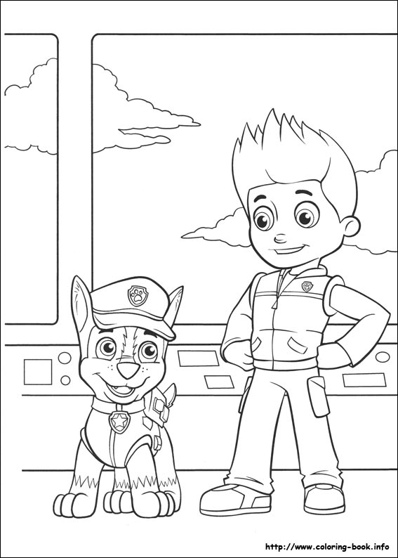 Chase and Patrol Coloring Pages