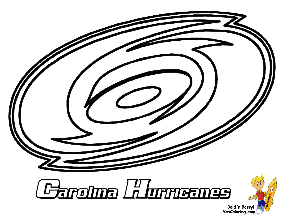 carolina hurricanes logo black and white - Clip Art Library