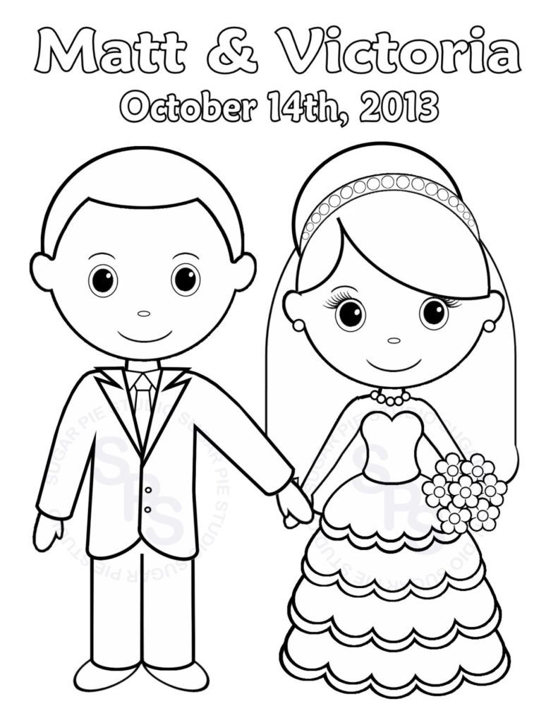 Coloring Pages: Wedding Coloring Book Pages Free Wedding Coloring ...