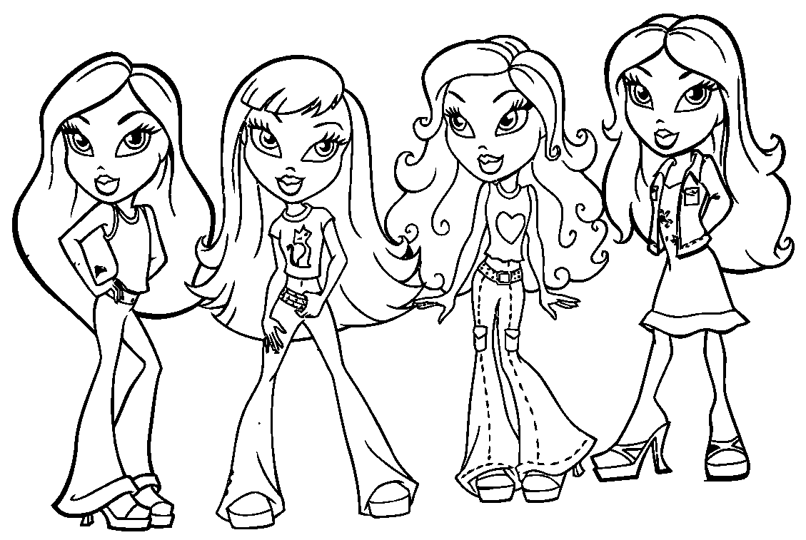 Cute barbie coloring pages Free Printable Coloring Pages For Kids ...