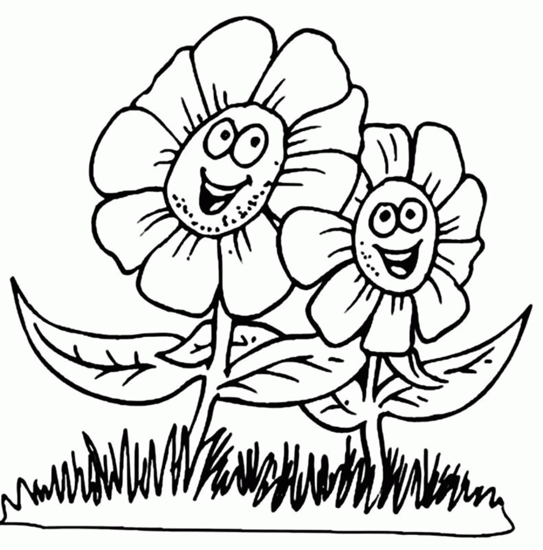 Pin Spring Coloring Pictures 2 3