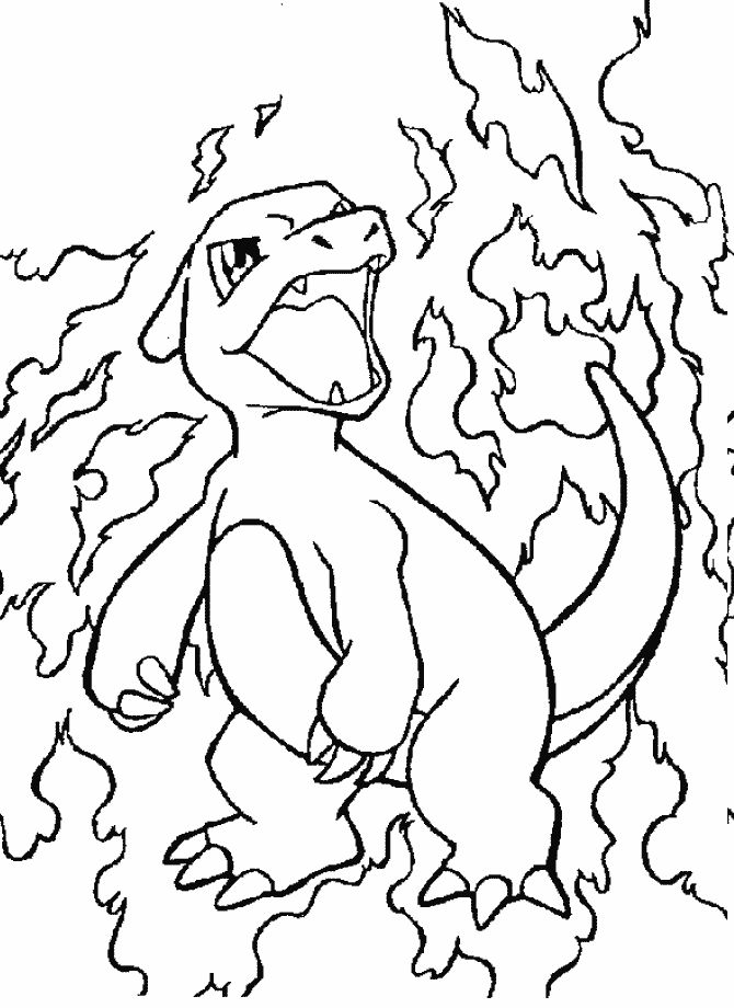 Pokemon Charmander Coloring Pages Coloring Home Be the first to comment. pokemon charmander coloring pages