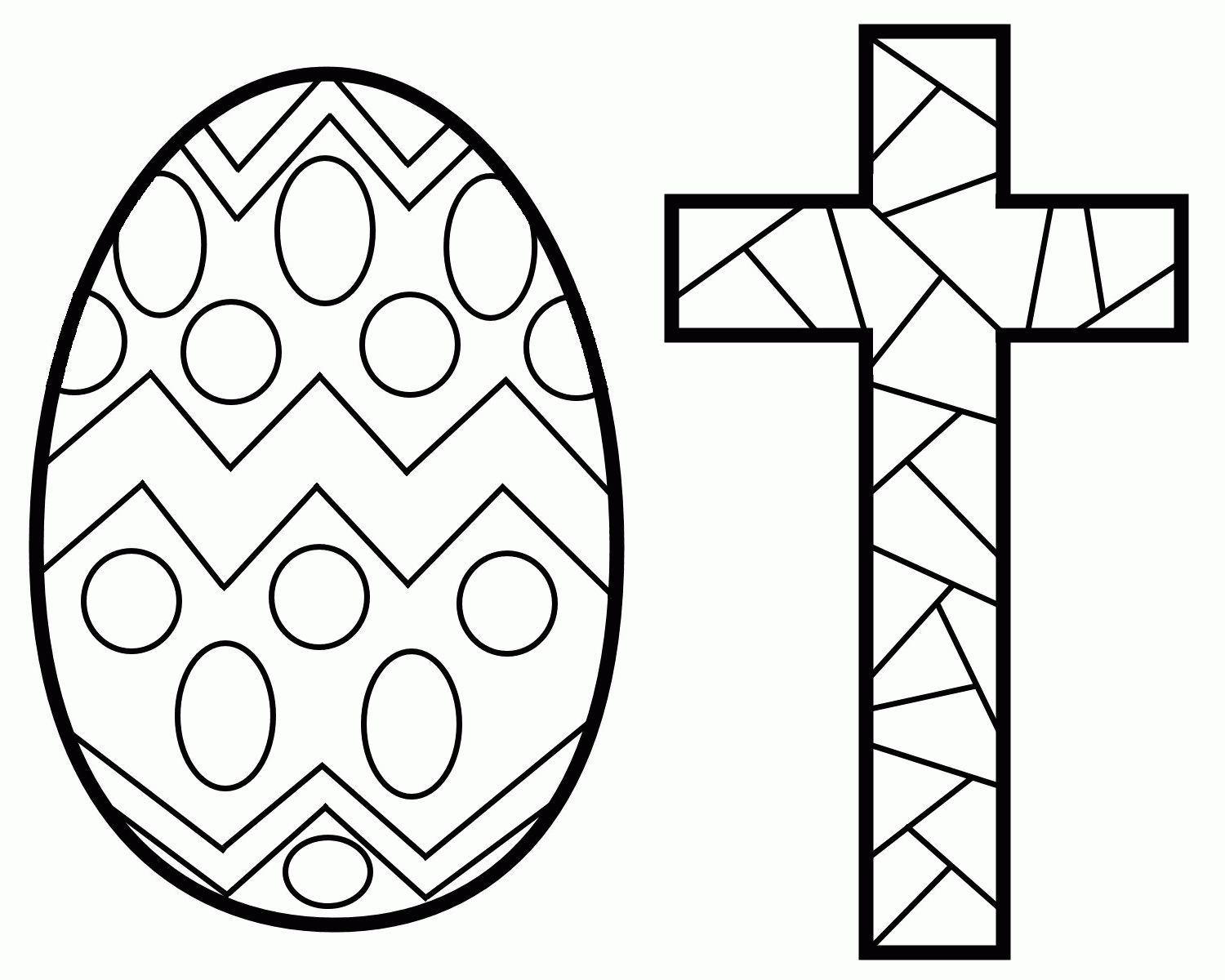 Lines Stained Glass Window Coloring Pages Download And Print For ...