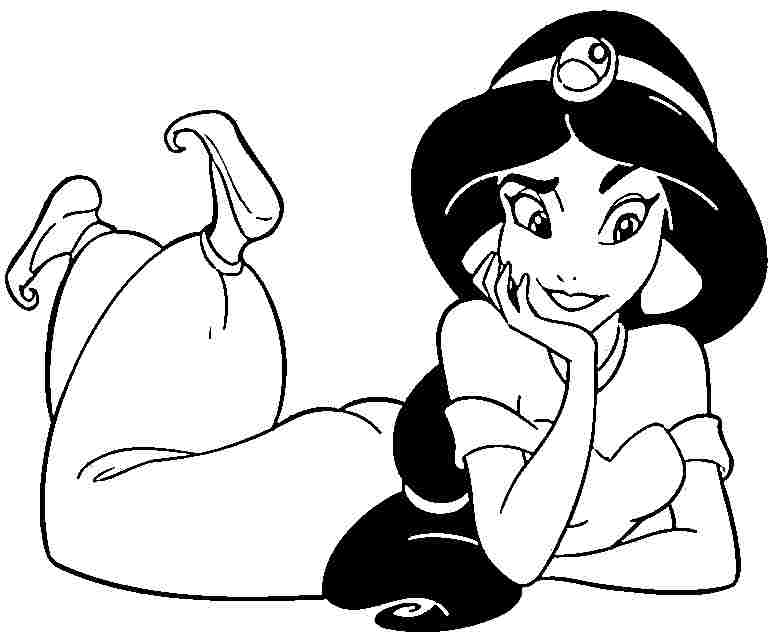 Princess Jasmine Coloring Pages (19 Pictures) - Colorine.net | 11133