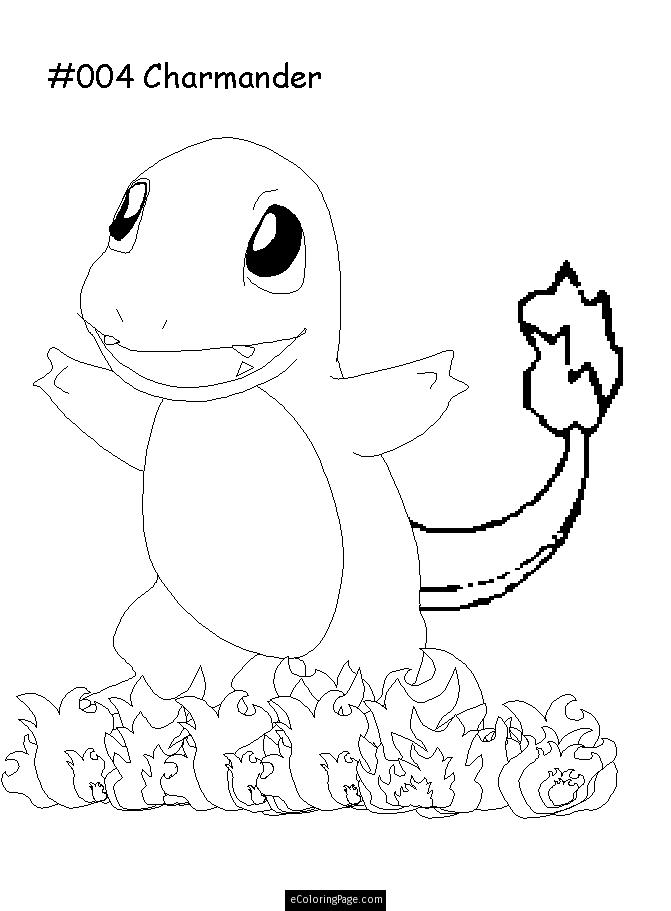 Charmander Coloring Pages Images & Pictures - Becuo