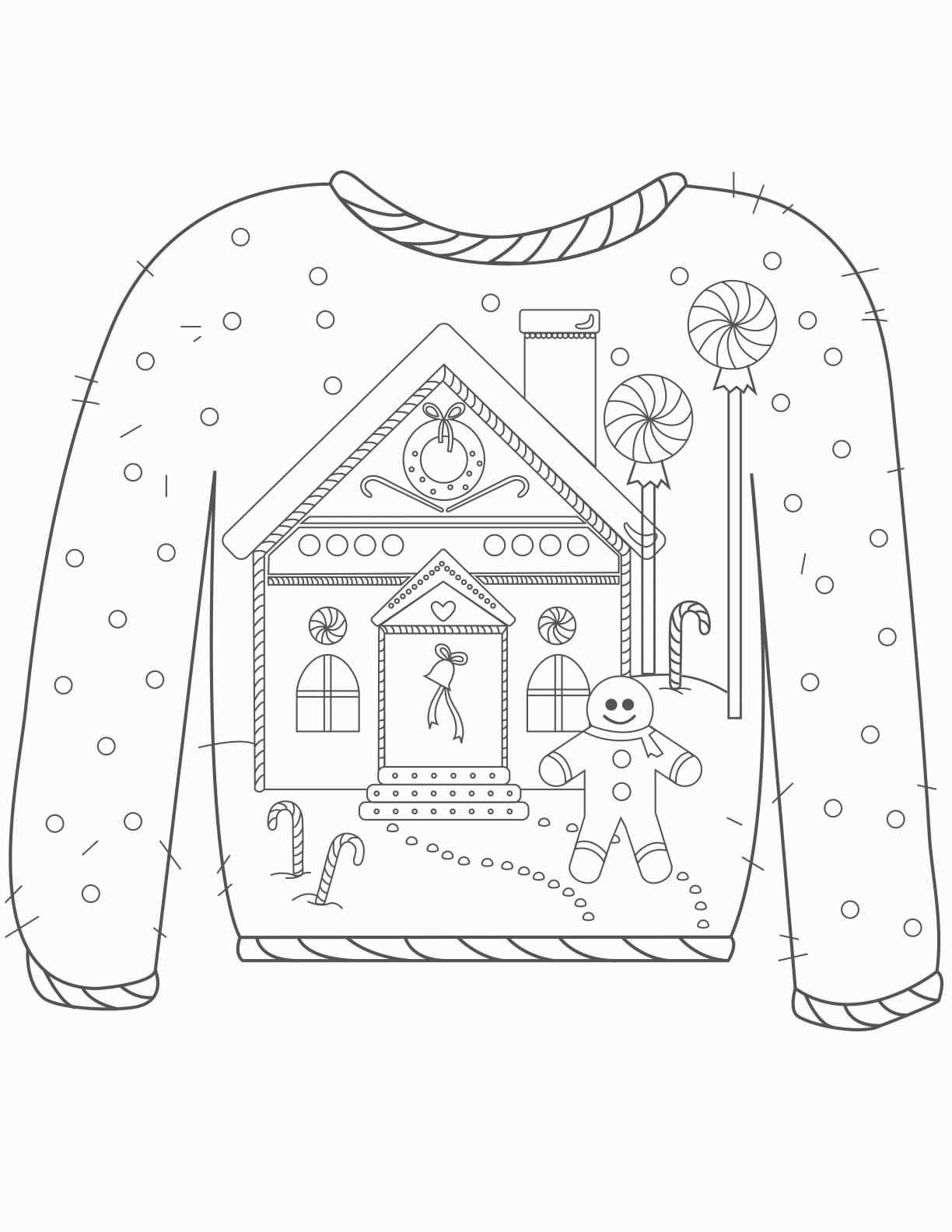 Part Of Western Christmas Culture Coloring Pages - Coloring Cool