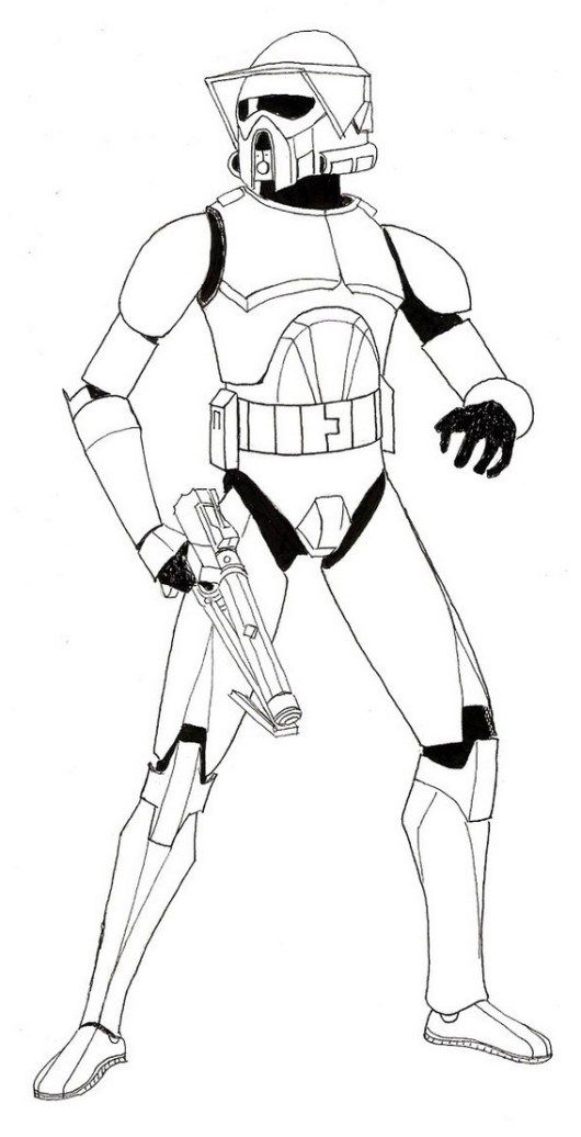 clone trooper armor coloring sheets | Star wars clone wars, Star wars coloring  book, Star wars drawings