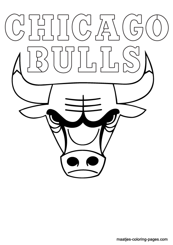 11 Pics of Chicago Bulls Cartoon Coloring Page - Chicago Bulls ...