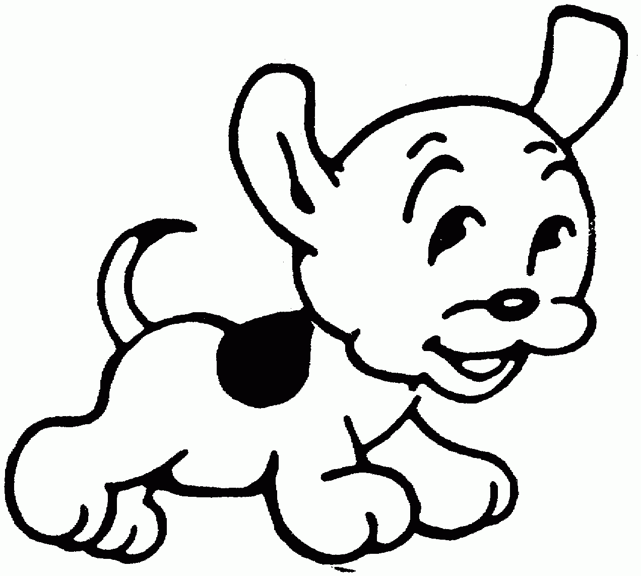 Puppy Dog Coloring Pages for Kids, Worksheet Guide : Pictures Clip ...