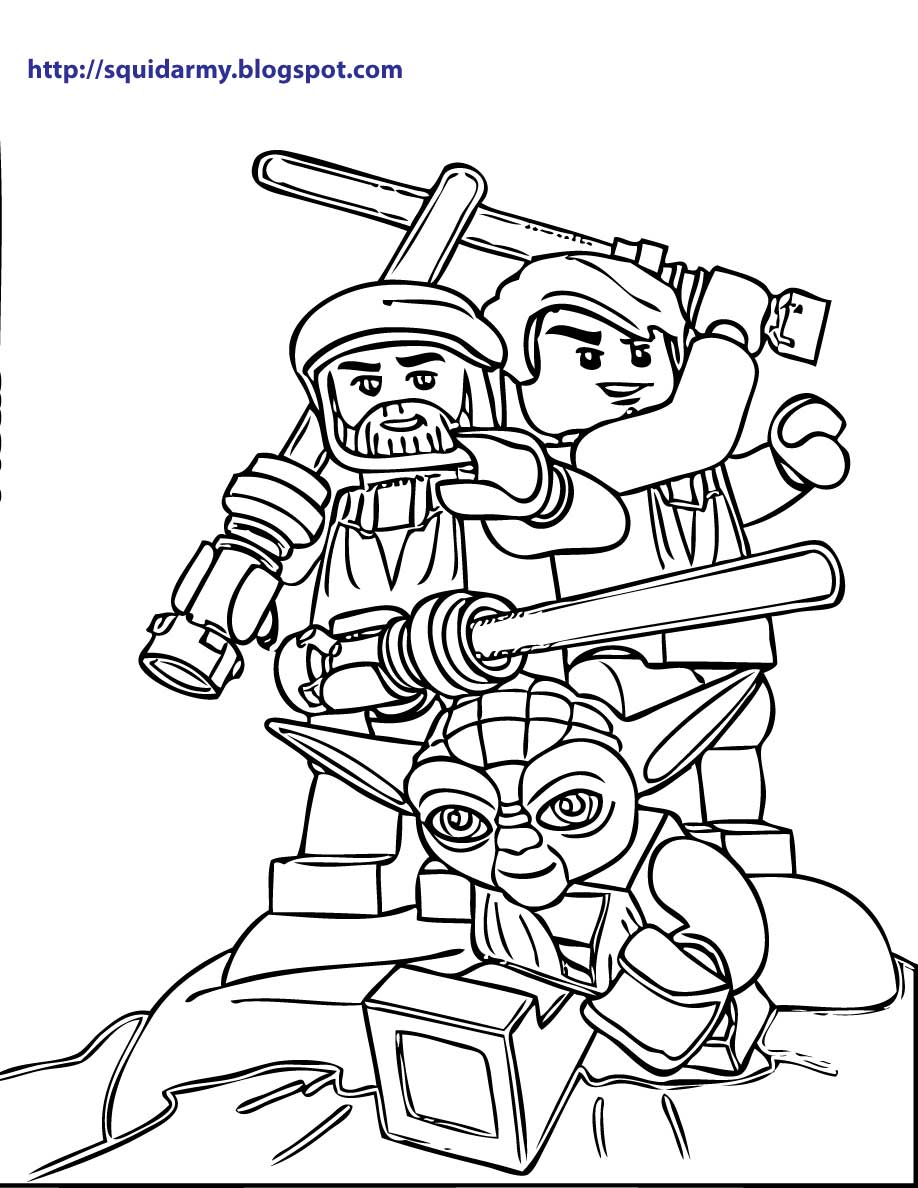 16 Pics of Star Wars LEGO People Coloring Pages - LEGO Star Wars ...