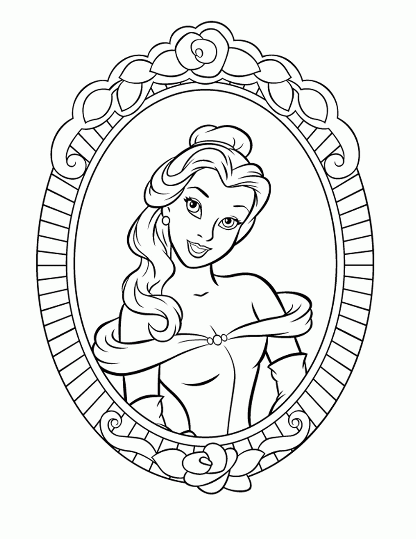 Beast Rose Coloring Pages - Coloring Pages For All Ages