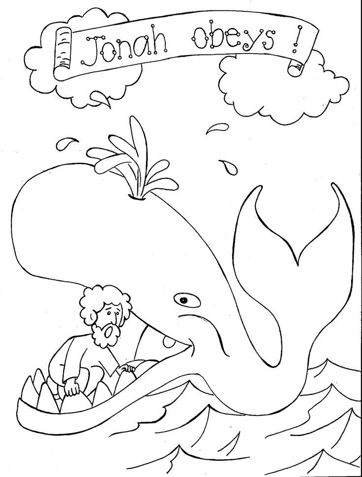 Jonah - Coloring Pages for Kids and for Adults