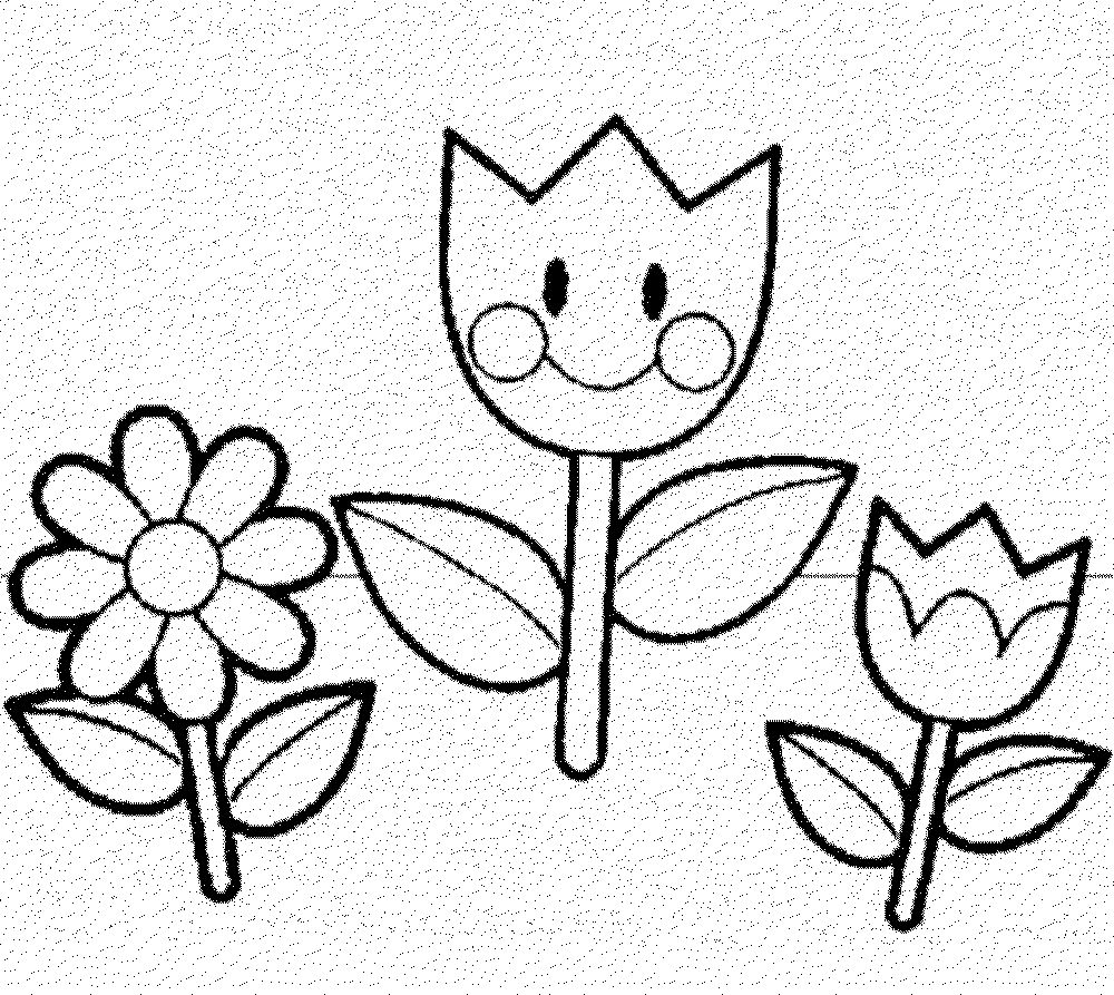 Free Printable Coloring Pages Of Flowers For Kids Coloring Home
